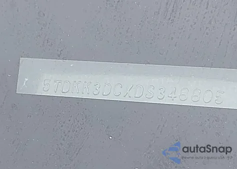 2013 Toyota Sienna Le V6 8 Passenger from USA, damaged, VIN 5TDKK3DCXDS348805